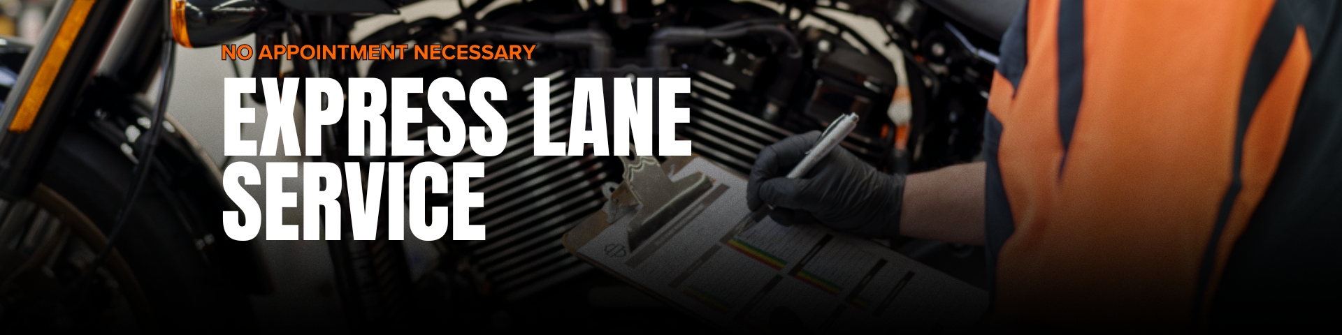 Express Lane Service Banner